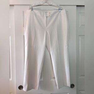 Talbots Women’s White Dress Pants - 20